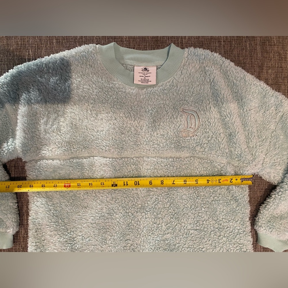 Disneyland Resort Mint Green Fleece Sweater - Picture 7 of 9
